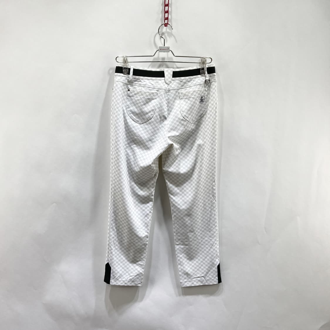 먼싱웨어 여성 골프팬츠 화이트그레이 27 상품이미지3