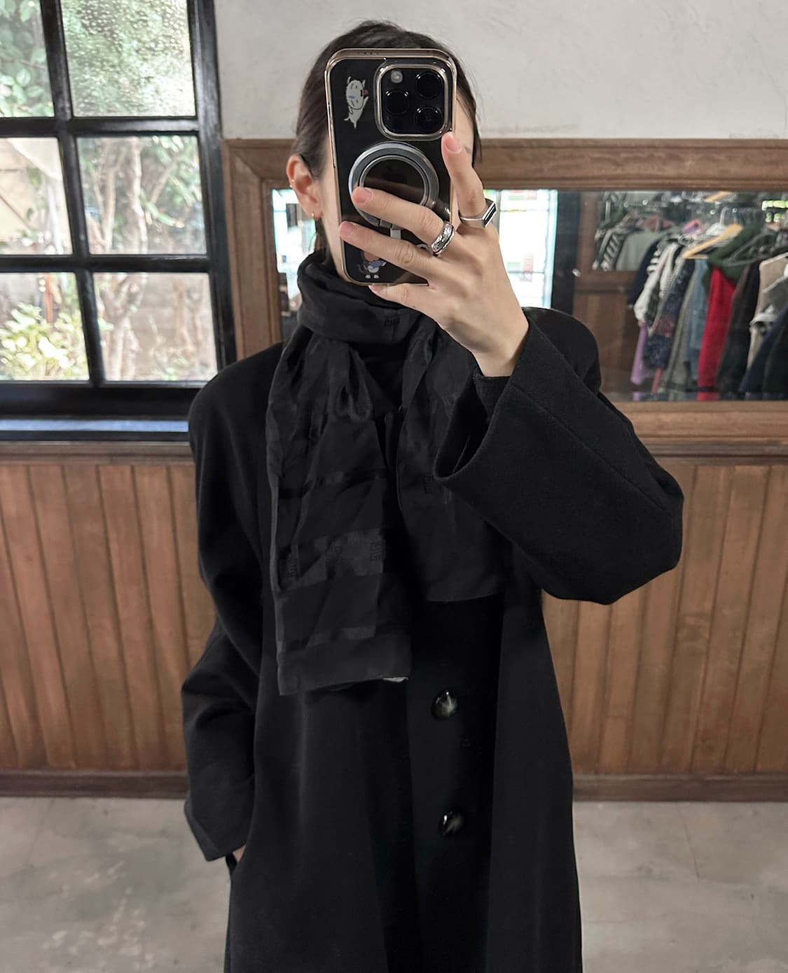 GIVENCHY logo sheer silk scarf 상품이미지2