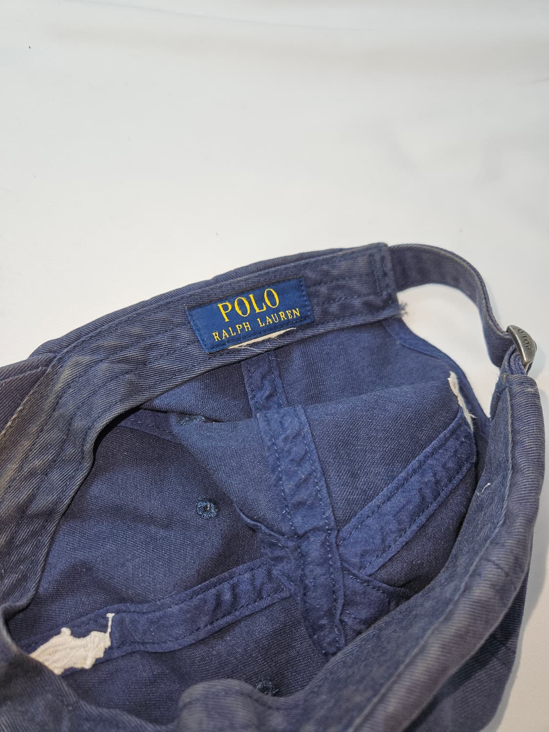 폴로 랄프로렌 신형라벨 네이비 볼캡 모자 F 상품이미지3