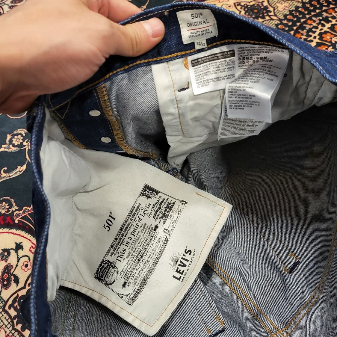 리바이스 LMC 청바지 501 (32) 상품이미지9