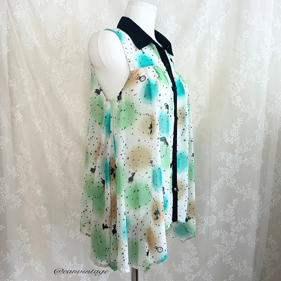 antique pattern color dot sleeveless 상품이미지8