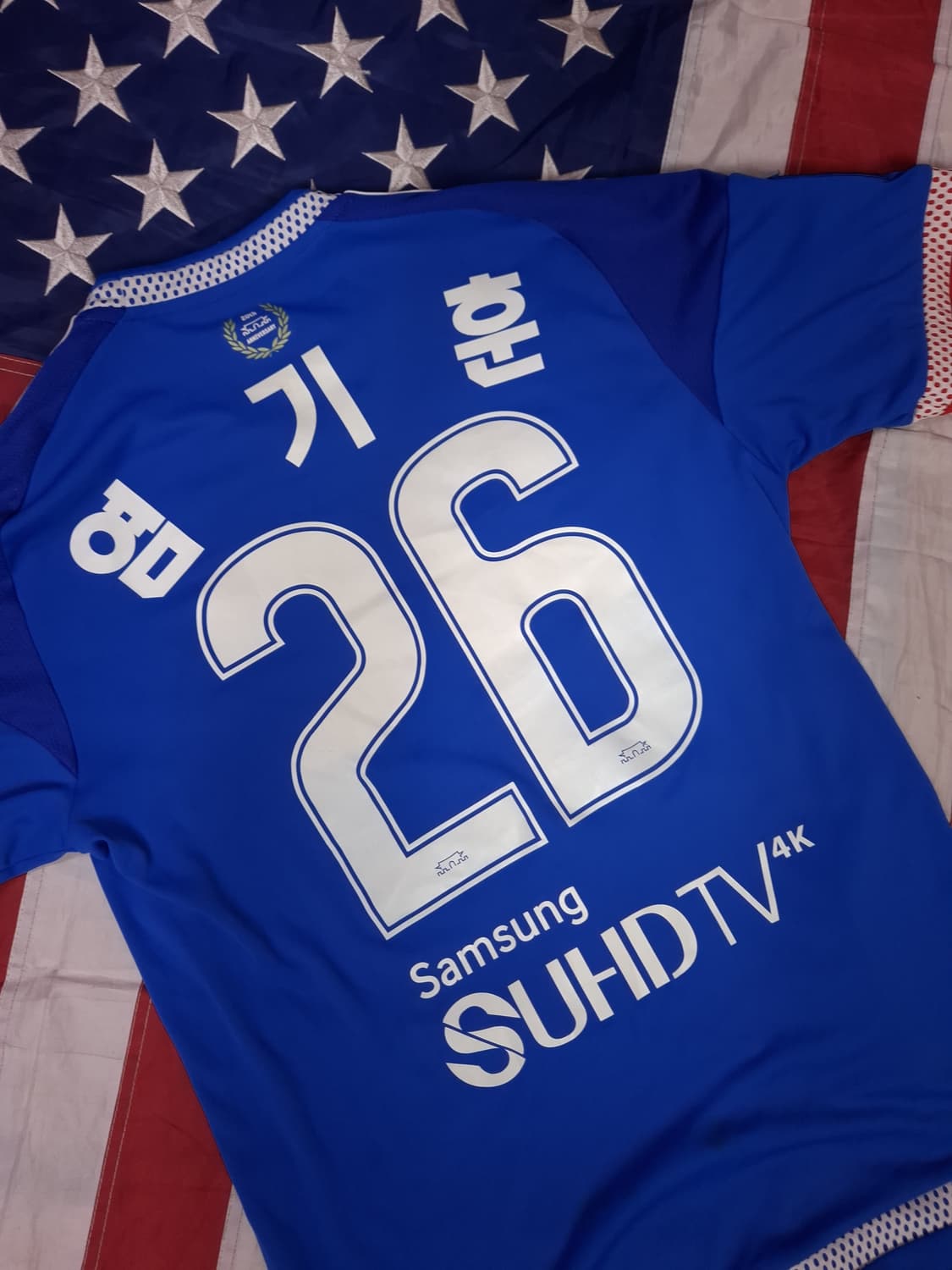 새제품급 오리지날 수원삼성 블루윙즈 염기훈 유니폼 상품이미지2
