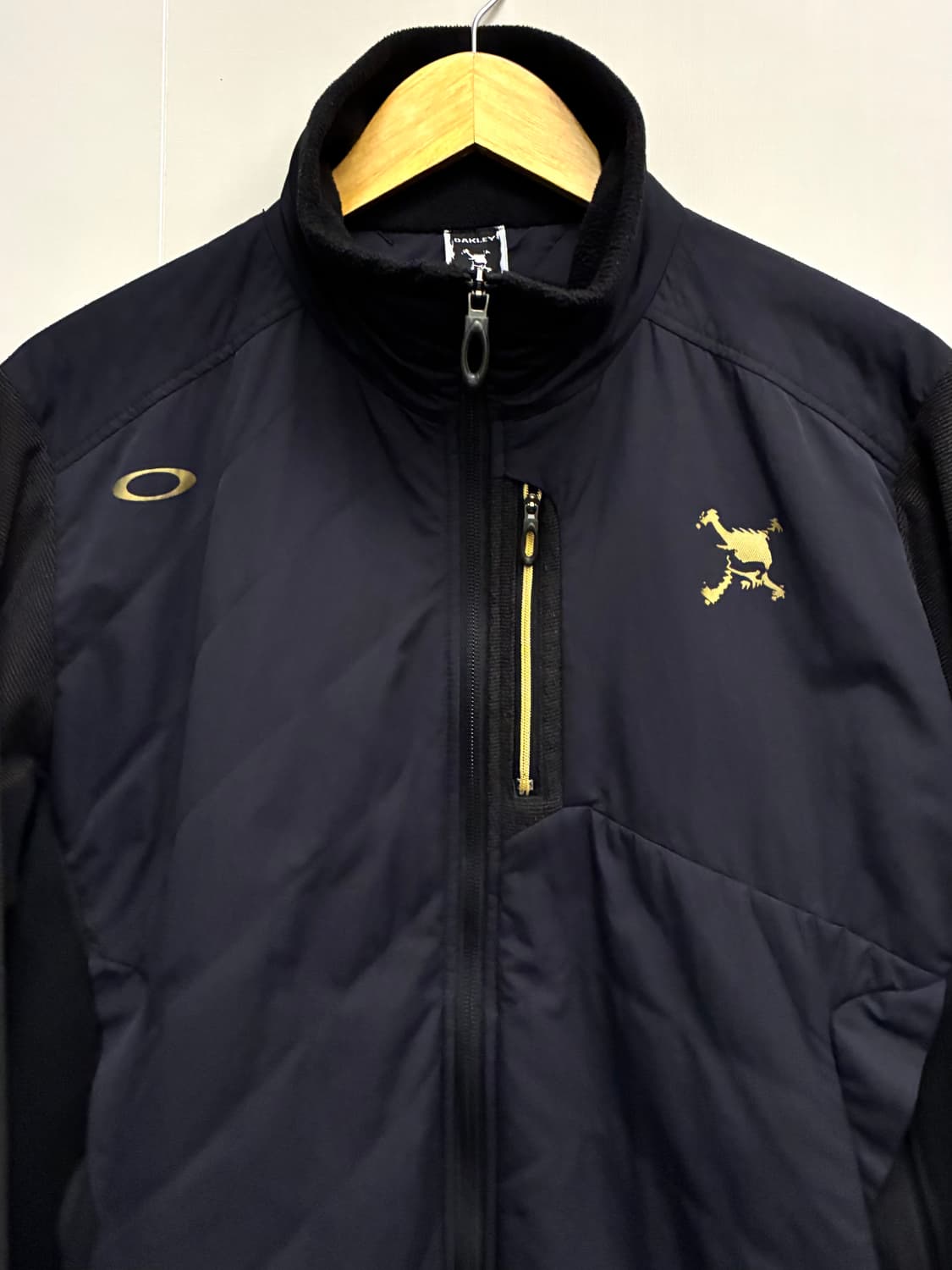 (L)오클리 나일론 스케터 로고 폴라텍 경량 라이트자켓 투웨이자켓 상품이미지2