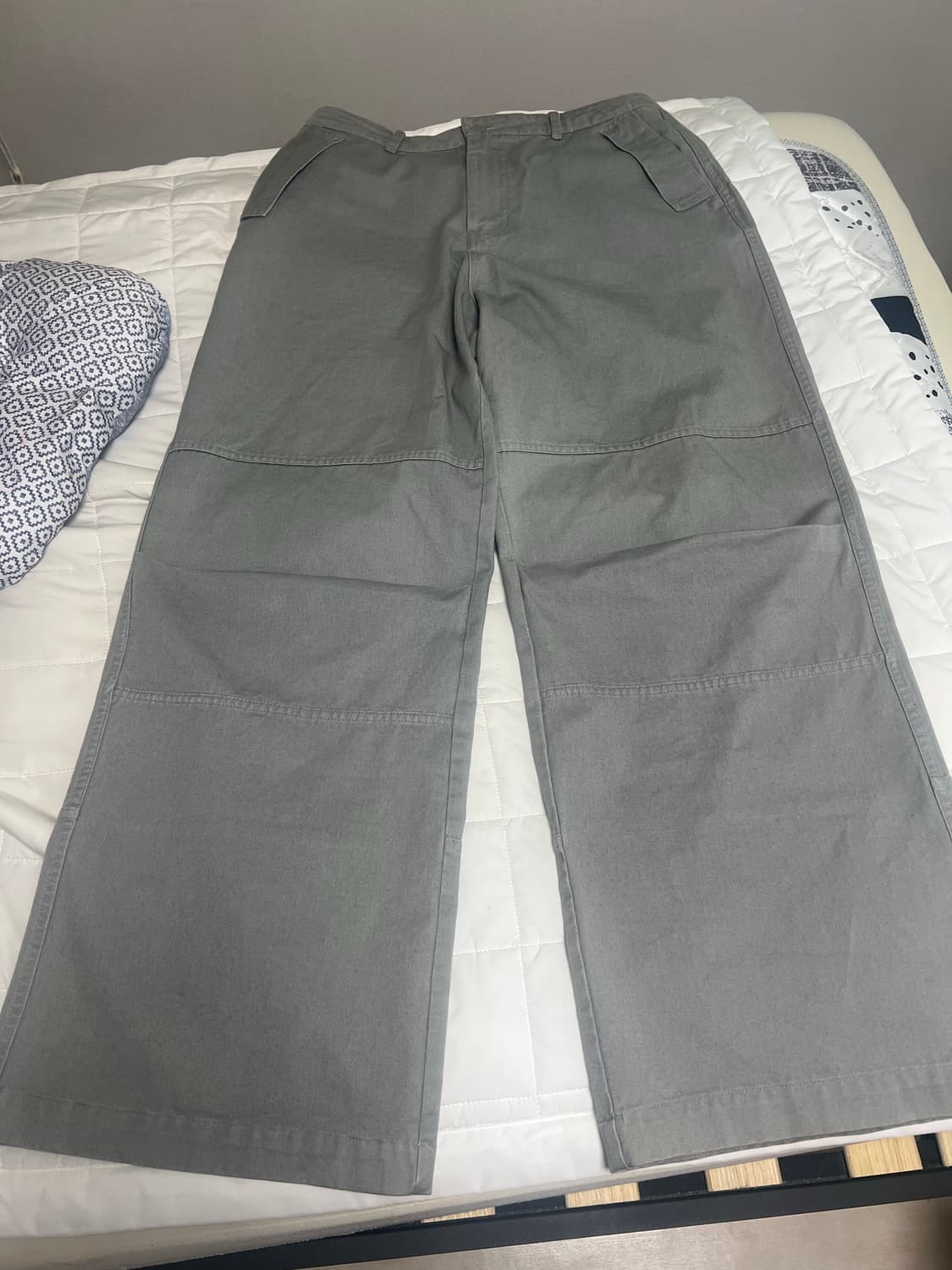 다이브인 베른 워시드 팬츠 (라이트 올리브 색상) 1사이즈 상품이미지4