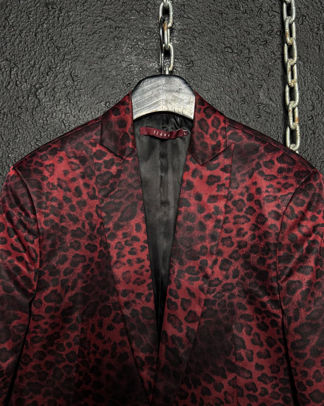 SEANA – Red Leopard Pattern Jacket 상품이미지8