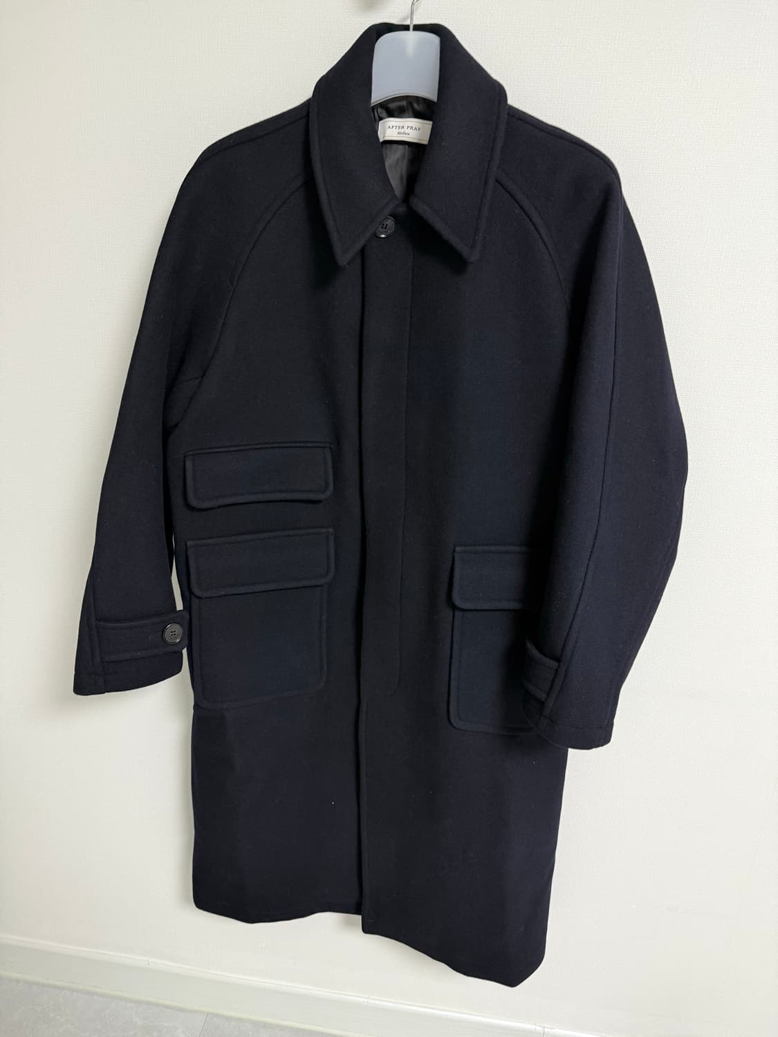 애프터프레이 투어리스트 발마칸코트 네이비 상품이미지1