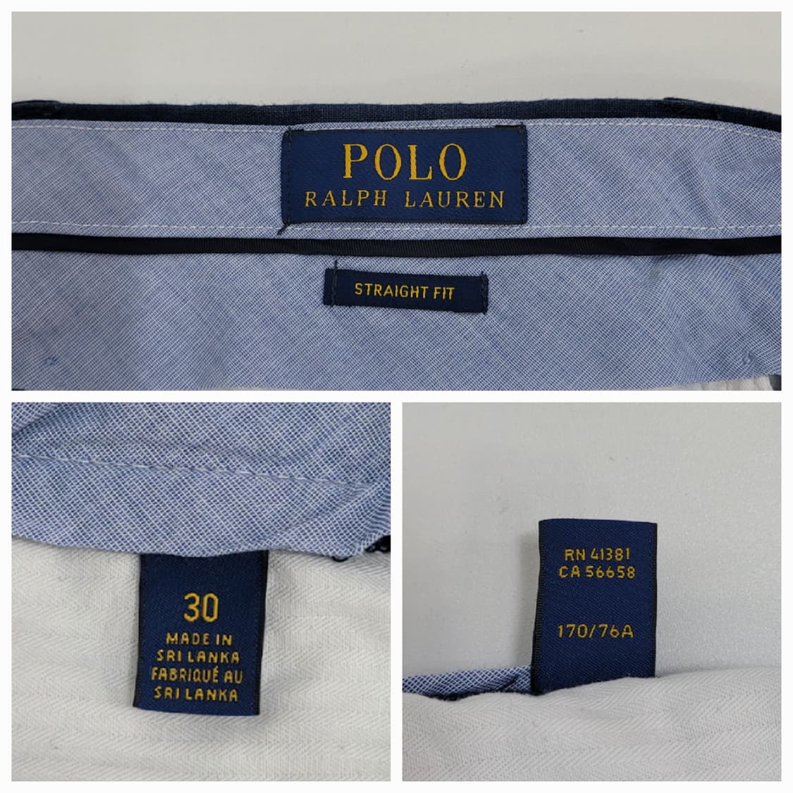 POLO 폴로 랄프로렌 린넨 100% 쇼츠 반바지 / 남 30 네이비
 상품이미지7