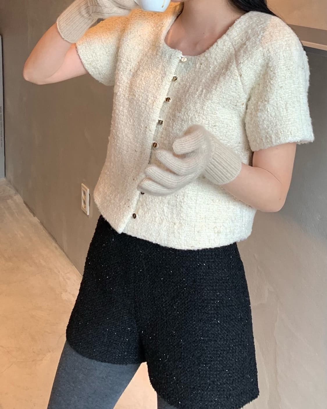 르플레인 골드 트위드자켓 상품이미지2