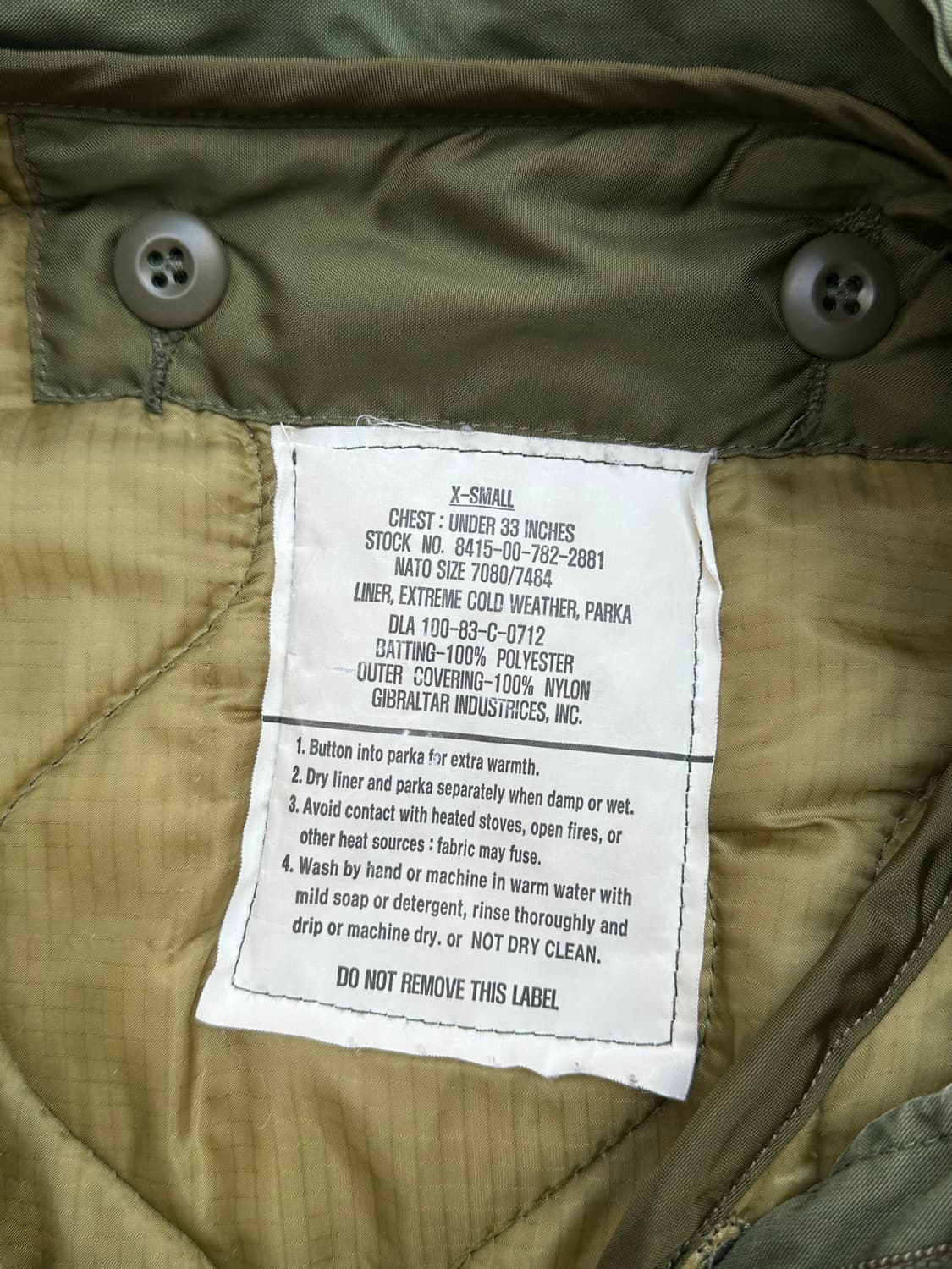 [L] m65 오리지널 피쉬테일파카  상품이미지2