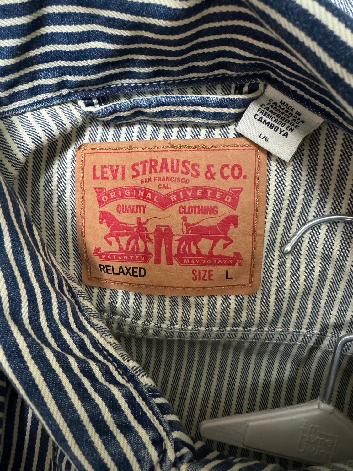 리바이스 선라이즈 트러커 히코리 상품이미지2