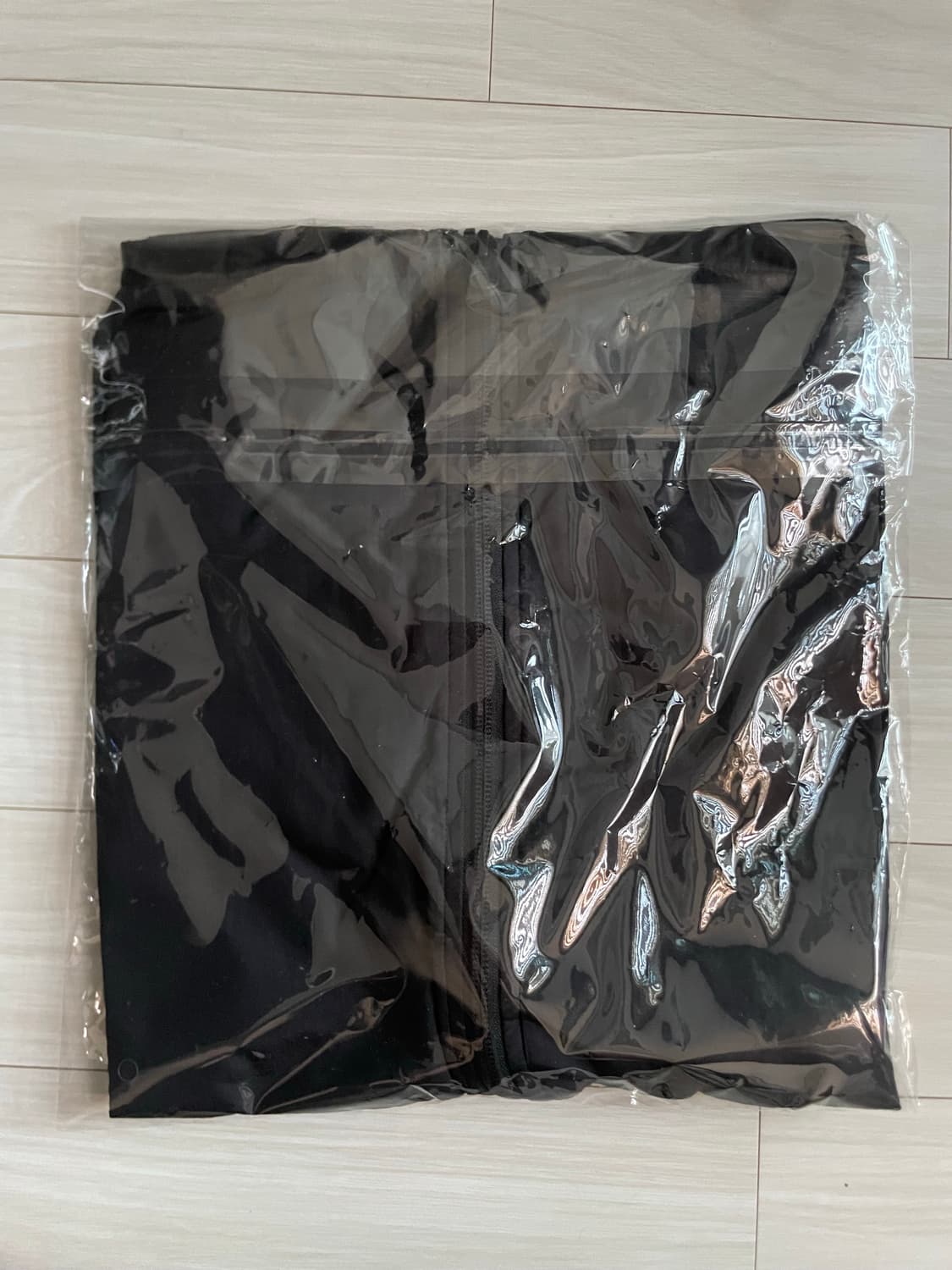 3)폴리테루 휴먼인덱스 나일론 후디 파카 블랙 상품이미지2