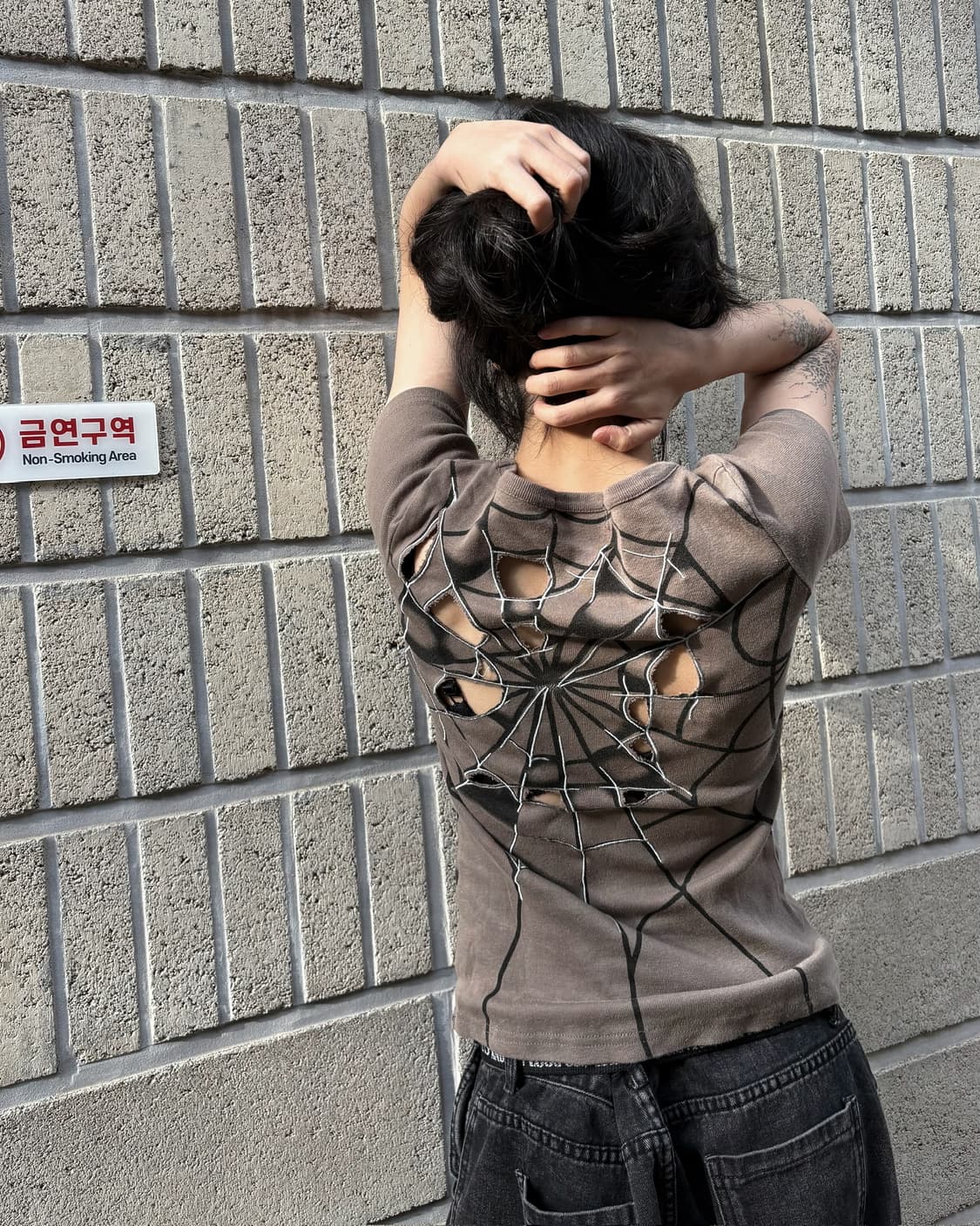 MKR 백 디테일 슬림 탑 상품이미지6