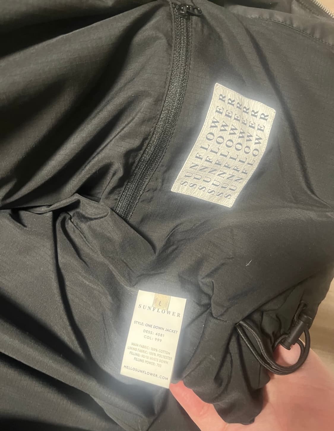 선플라워 SUNFLOWER 패딩 상품이미지6