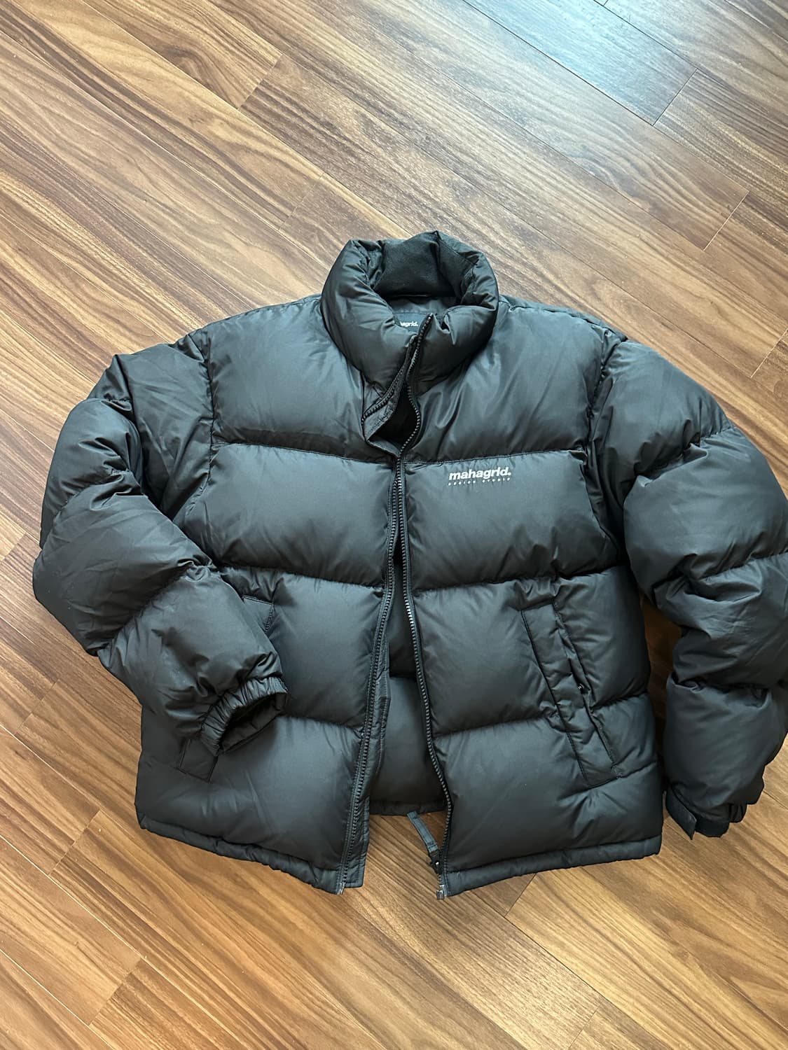 Mahagrid 덕다운 패딩 블랙 S 상품이미지3