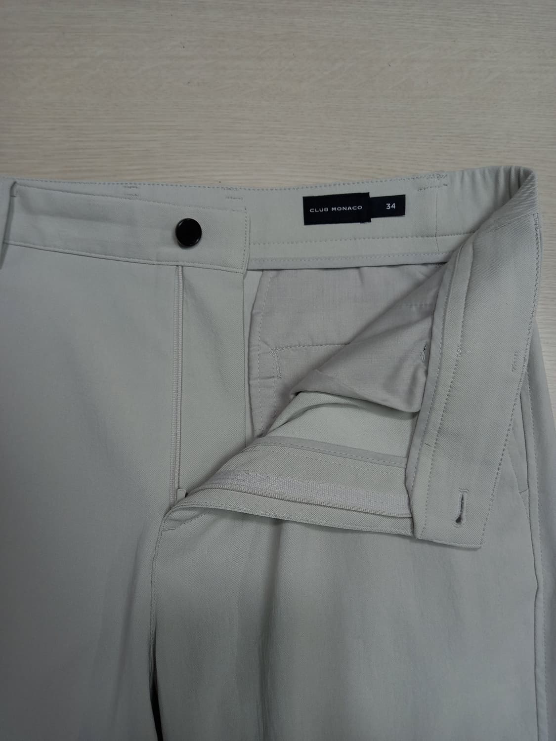 34 CLUB MONACO 봄여름용 스판 슬림일자 슬렉스 34-627 상품이미지6