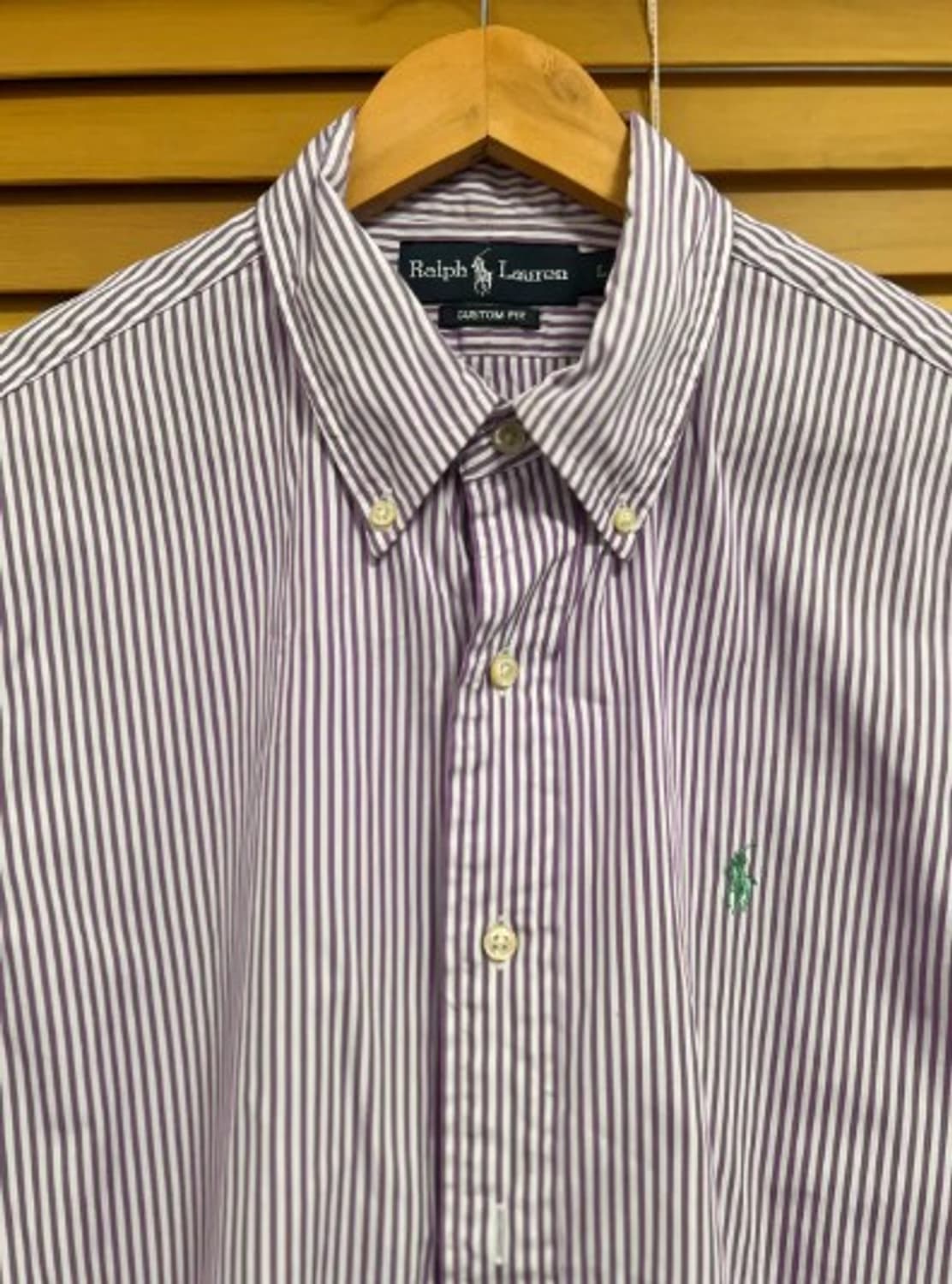 랄프로렌 남성 스트라이프 반팔셔츠 L 상품이미지1