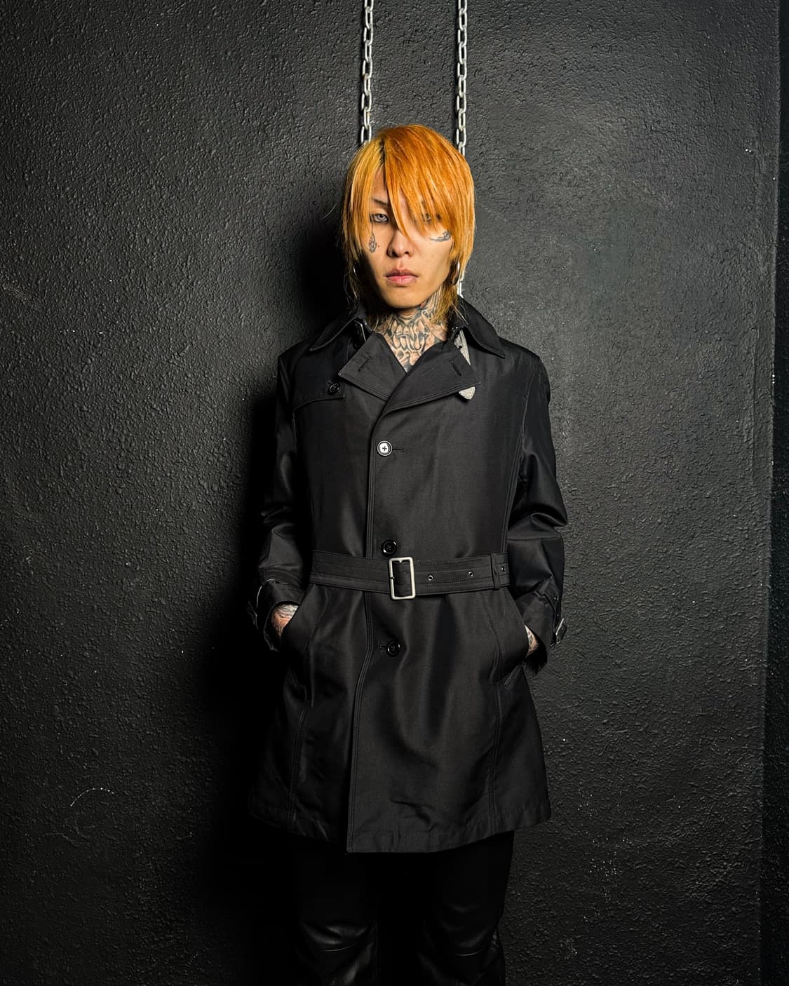 NICOLE – Belted Trench-Style Cort 상품이미지1