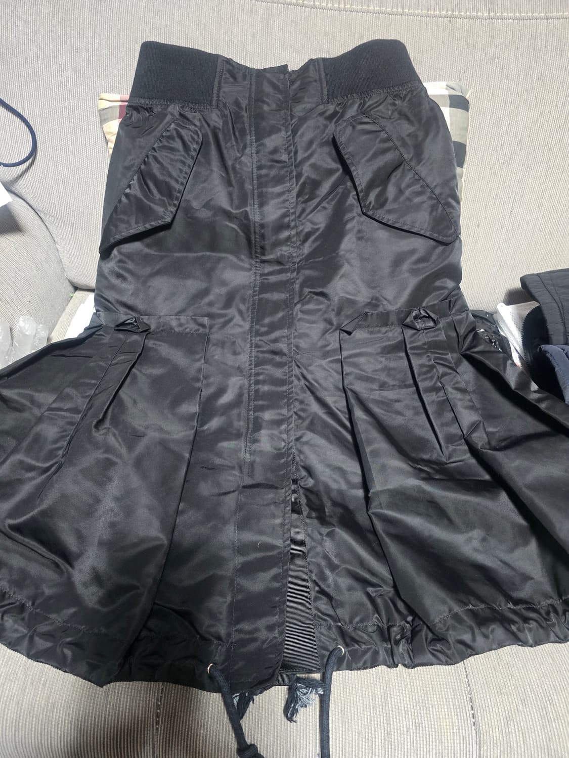 사카이 Sacai 21-05808 레이스 나일론 스커트 3 상품이미지3