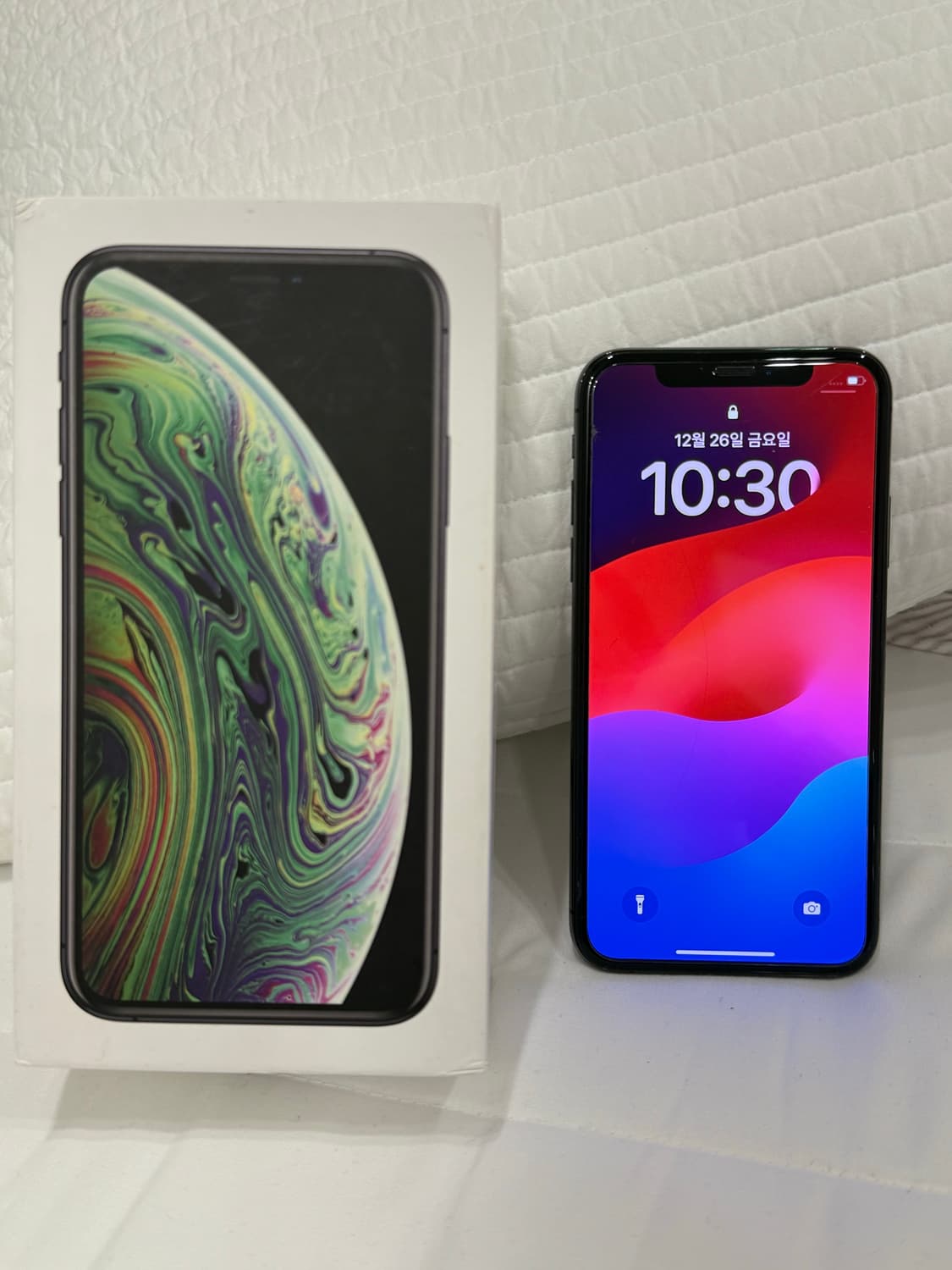 아이폰 xs 스페이스그레이 블랙 해외판 상품이미지1