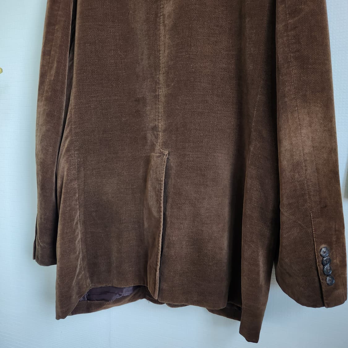 90's 폴로 랄프로렌 코튼 벨벳 스포츠 코트 상품이미지8