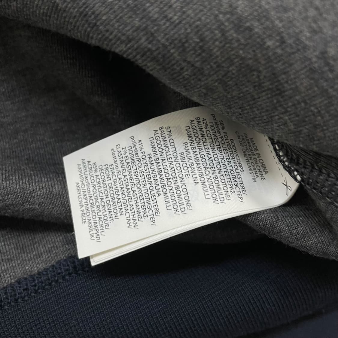 폴로 랄프로렌 셰닐 P로고 맨투맨 네이비 상품이미지4