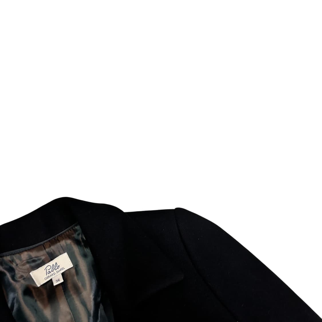 제라드다렐 블랙 울 코트 상품이미지3