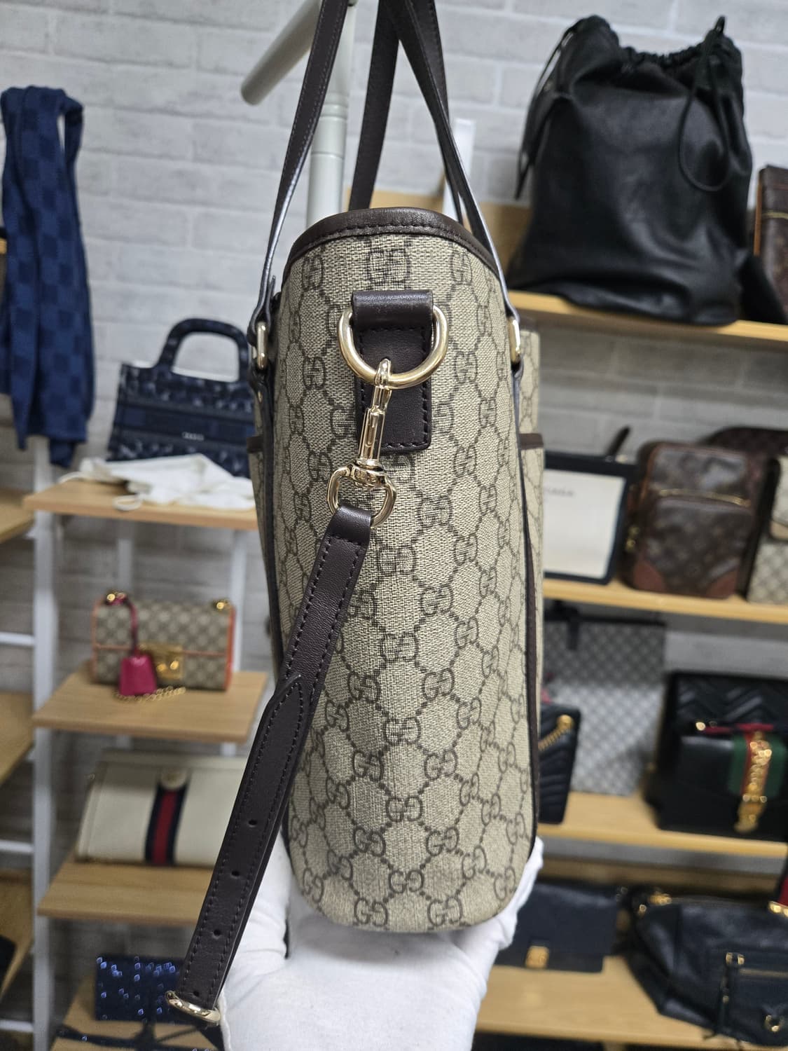 [특가][정품]구찌 시그니처 토트 숄더백 상품이미지5