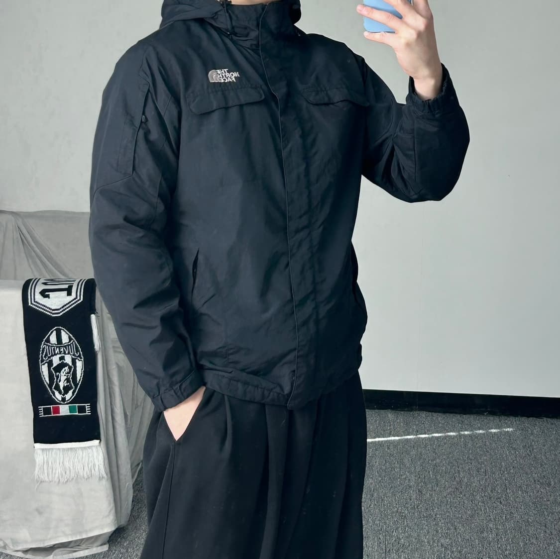 노스페이스 블랙 마운틴 바람막이 자켓 M 상품이미지2