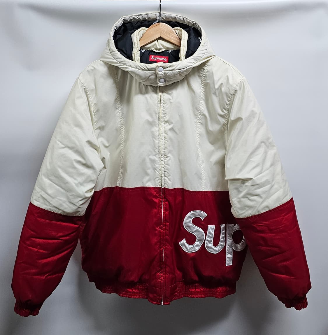 슈프림 16FW 사이드라인 로고파카 L 상품이미지2