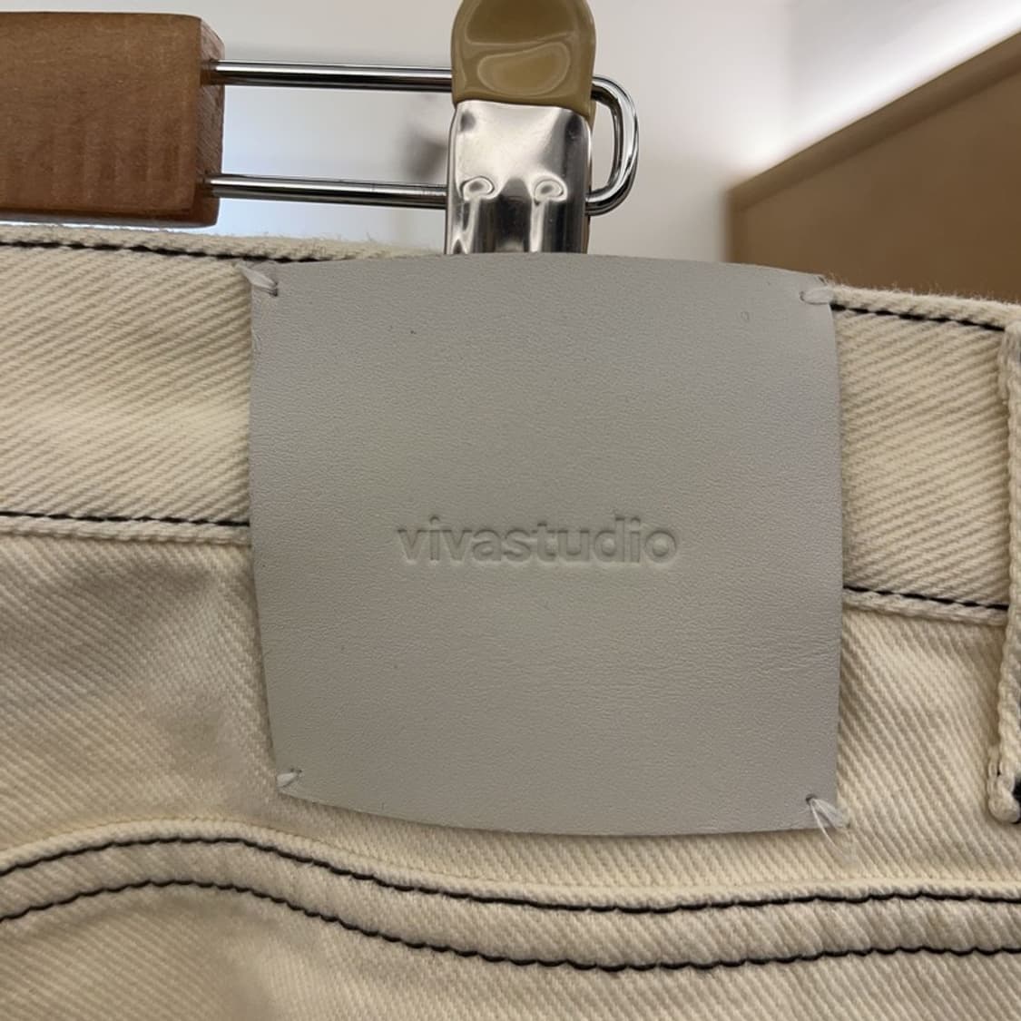 비바스튜디오 빈티지 카펜터 스케치라인 코튼팬츠 M C07631 상품이미지5