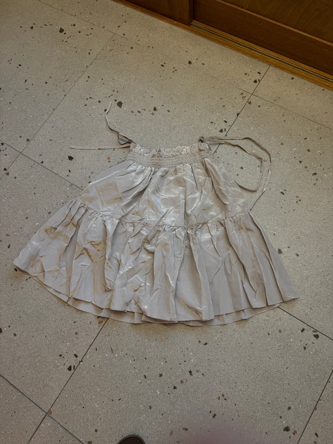 Gyeong 프릴 미니 스커트 상품이미지1