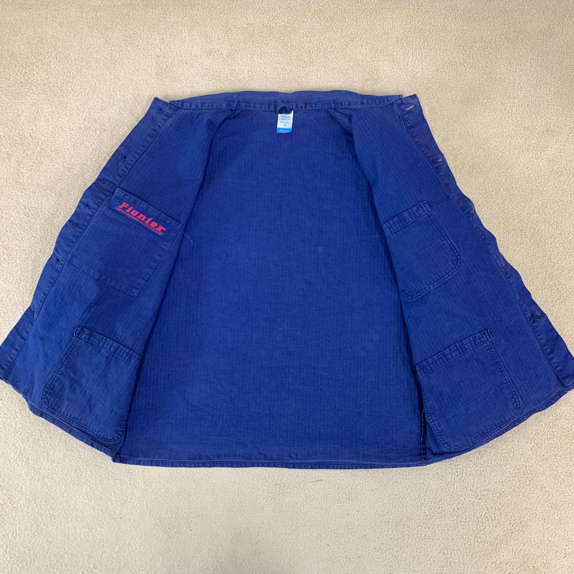 Pionier 프렌치워크 HBT 자켓(56/블루) 헤링본 워크웨어 상품이미지6