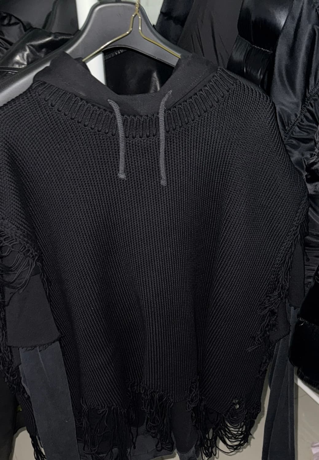 지방시 오버랩 레이어드 후드 2회착 상품이미지6