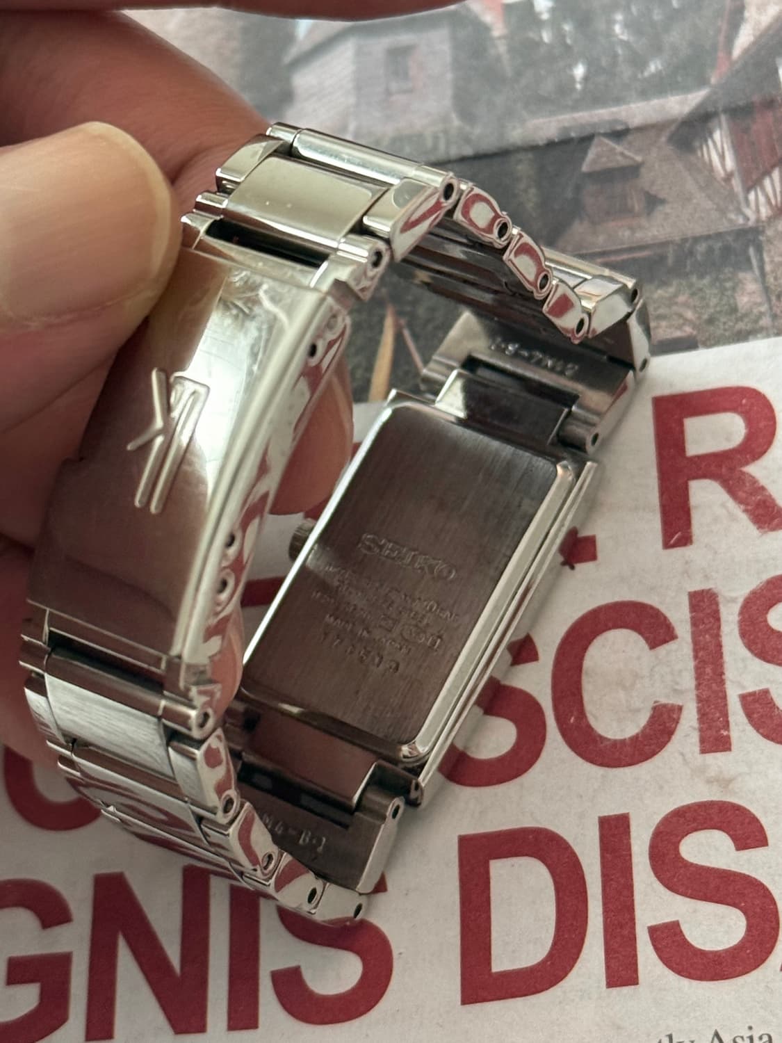 세이코 Seiko Lk 레이디스 스퀘어 상품이미지3