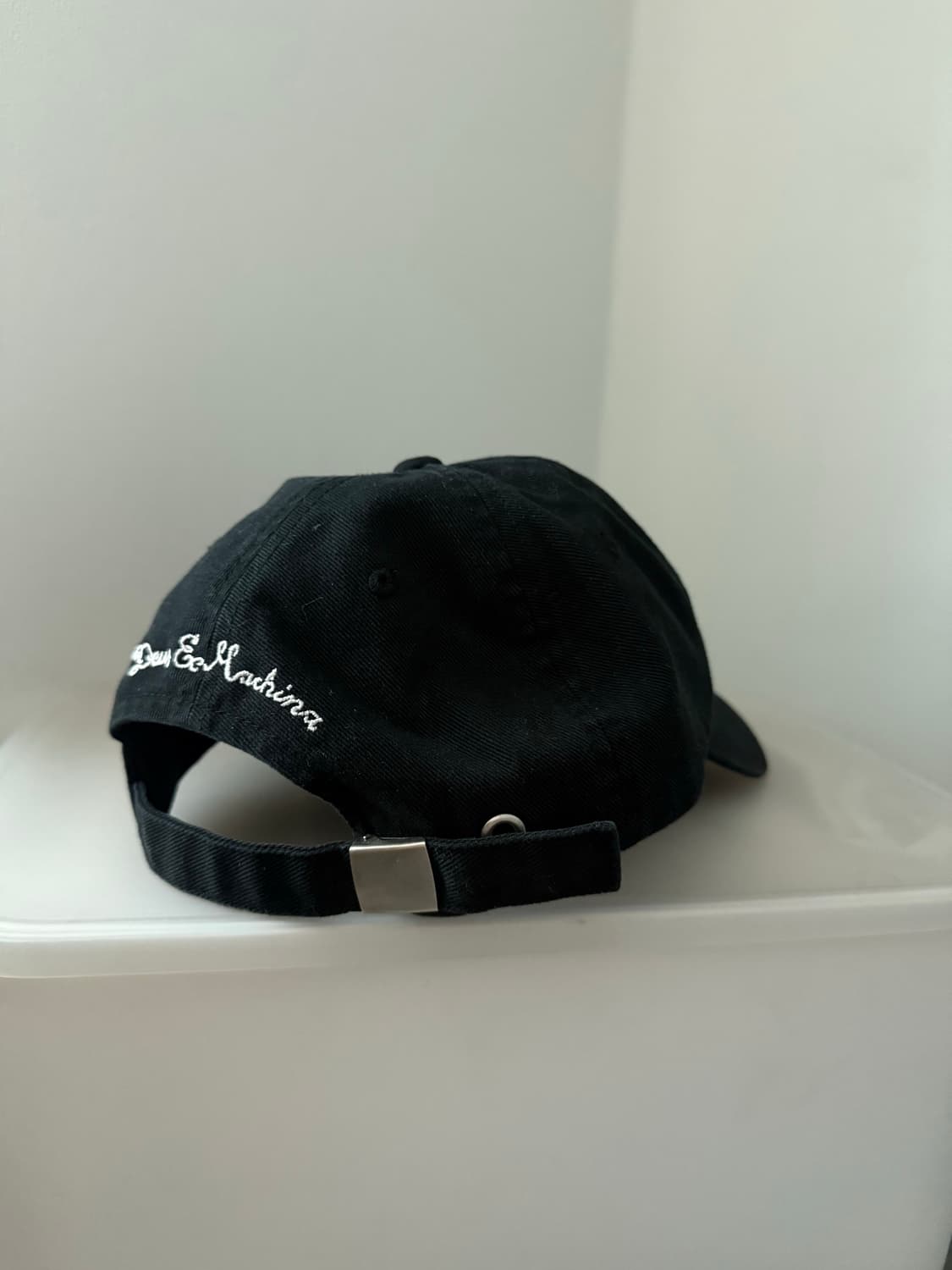 데우스엑스마키나 기본 워싱캡( 블랙 ) 상품이미지3