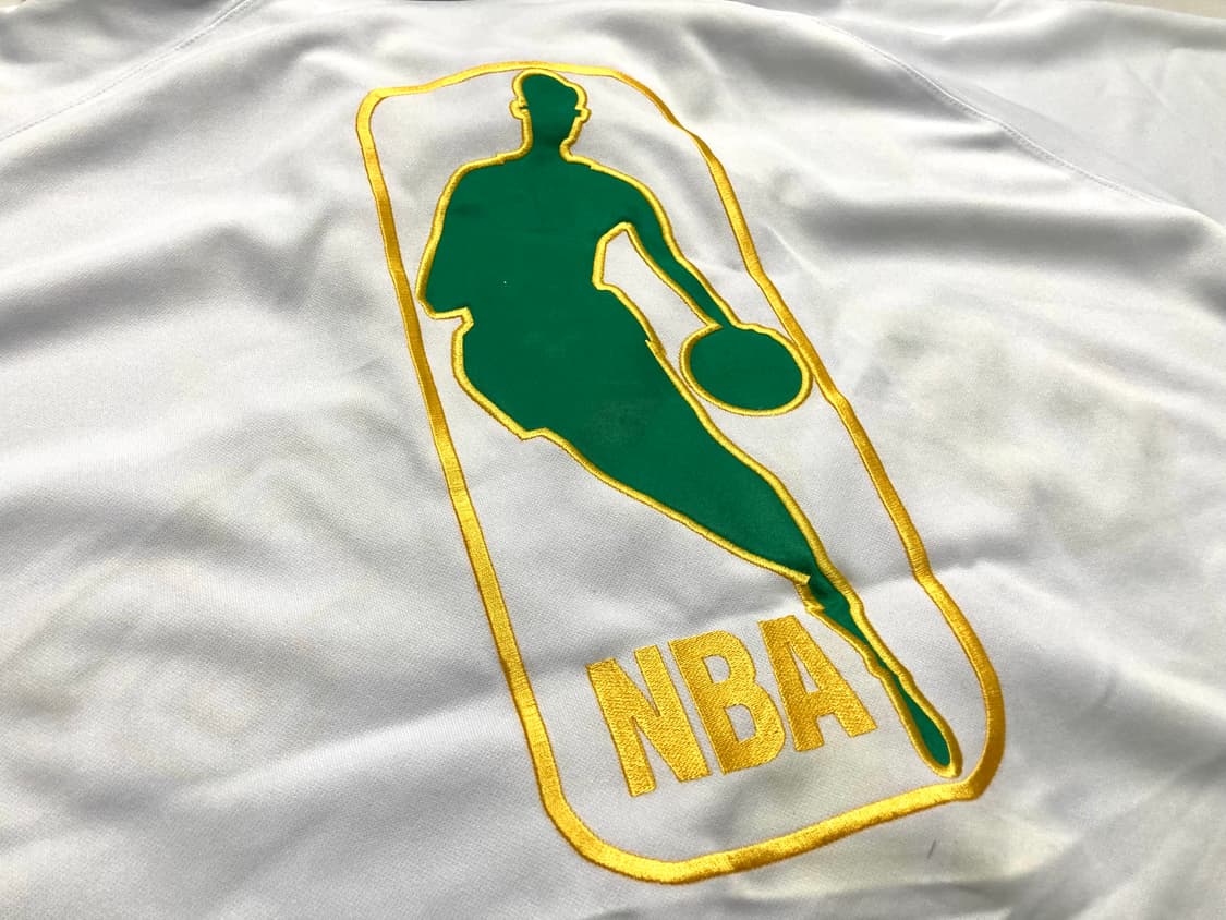 (새상품)90s 하드우드 NBA 보스턴 셀틱스 반팔 저지 105-110 상품이미지6