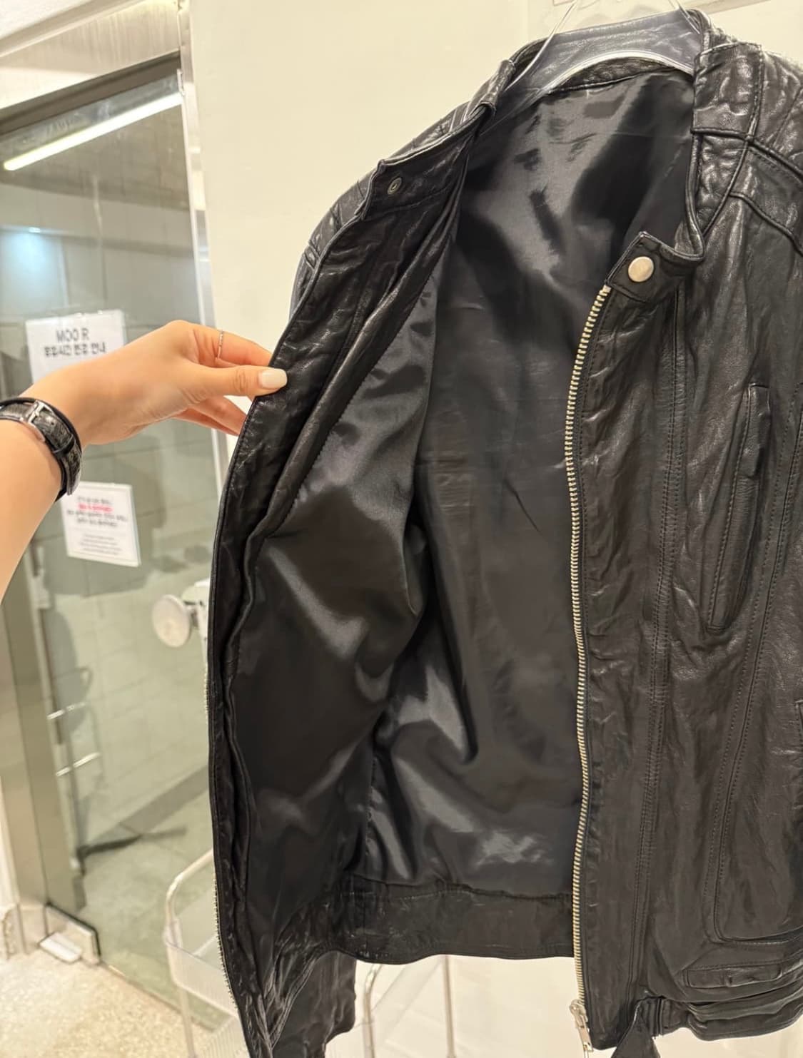 Vintage Leather Jacket 상품이미지8