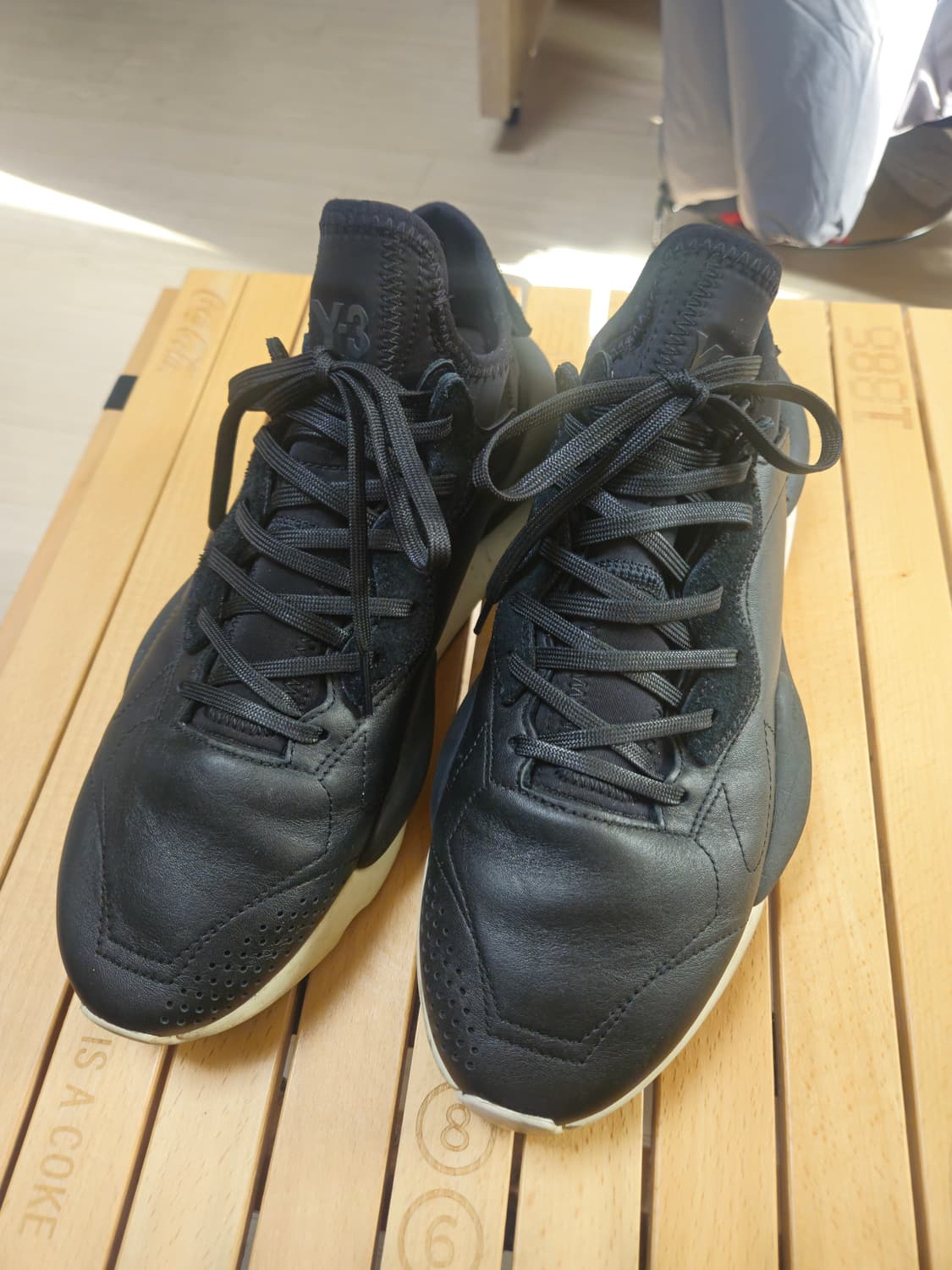 Y3 Black 스니커즈 270mm 상품이미지1