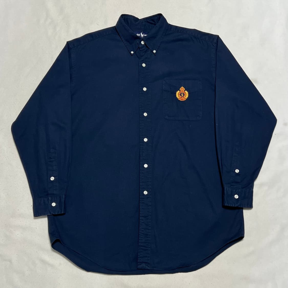 L 폴로랄프로렌 30주년 네이비 코튼 셔츠  상품이미지2