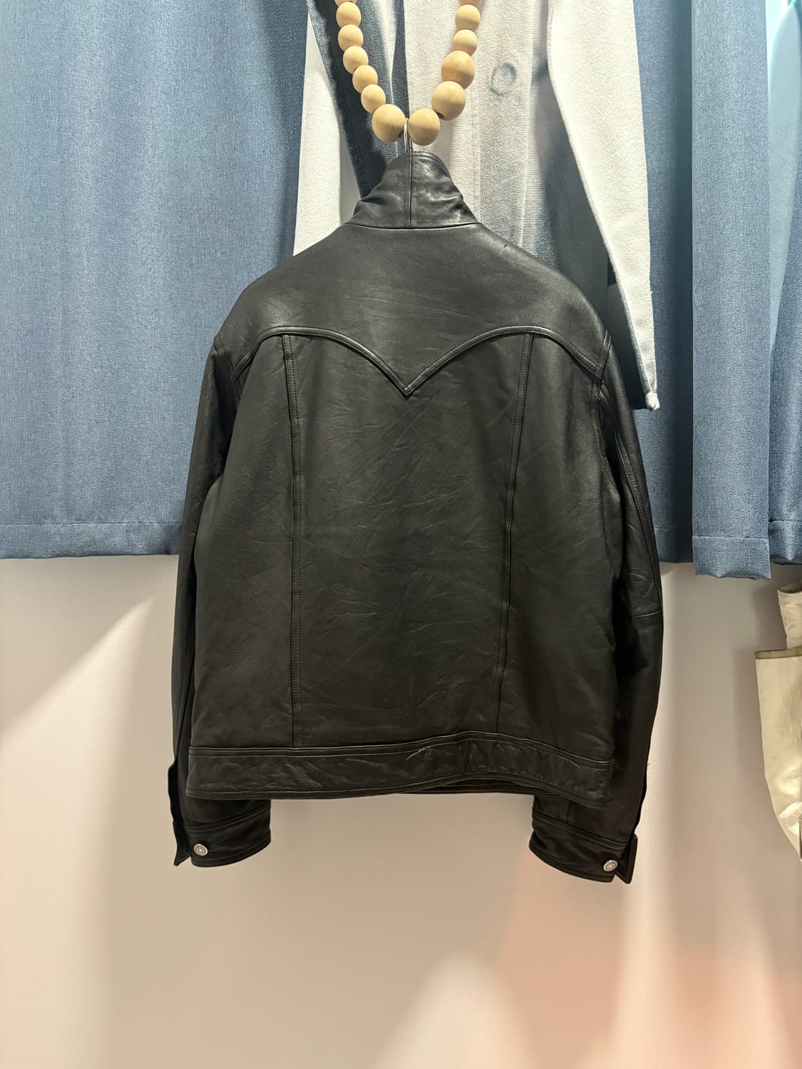 리바이스 레더 트러커 자켓 상품이미지2