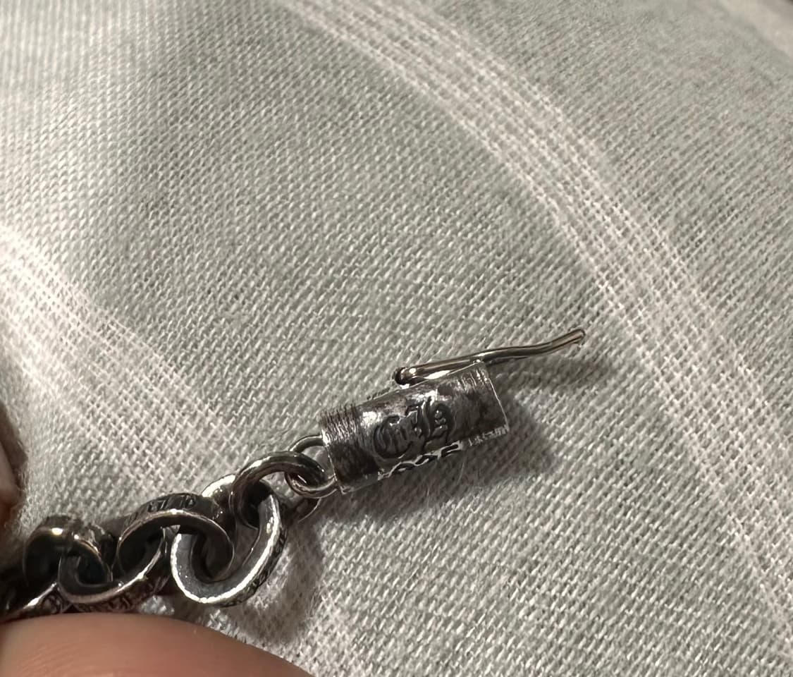 크롬하츠 페이퍼체인 8인치 새상품 상품이미지2