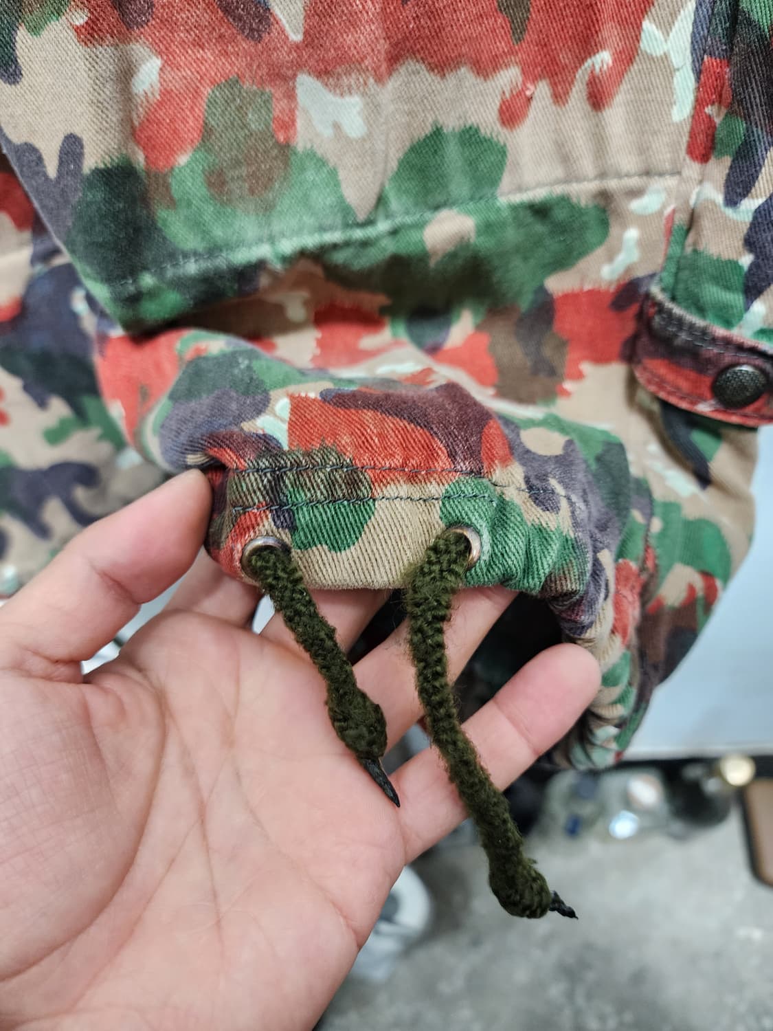 80s 스위스군 알펜플라주 M83 롤업 팬츠 상품이미지9