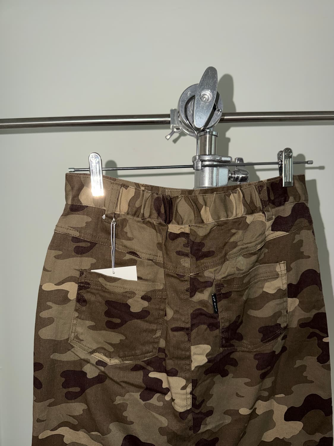 일본빈티지 y2k 카모 우드랜드 미니스커트 상품이미지5