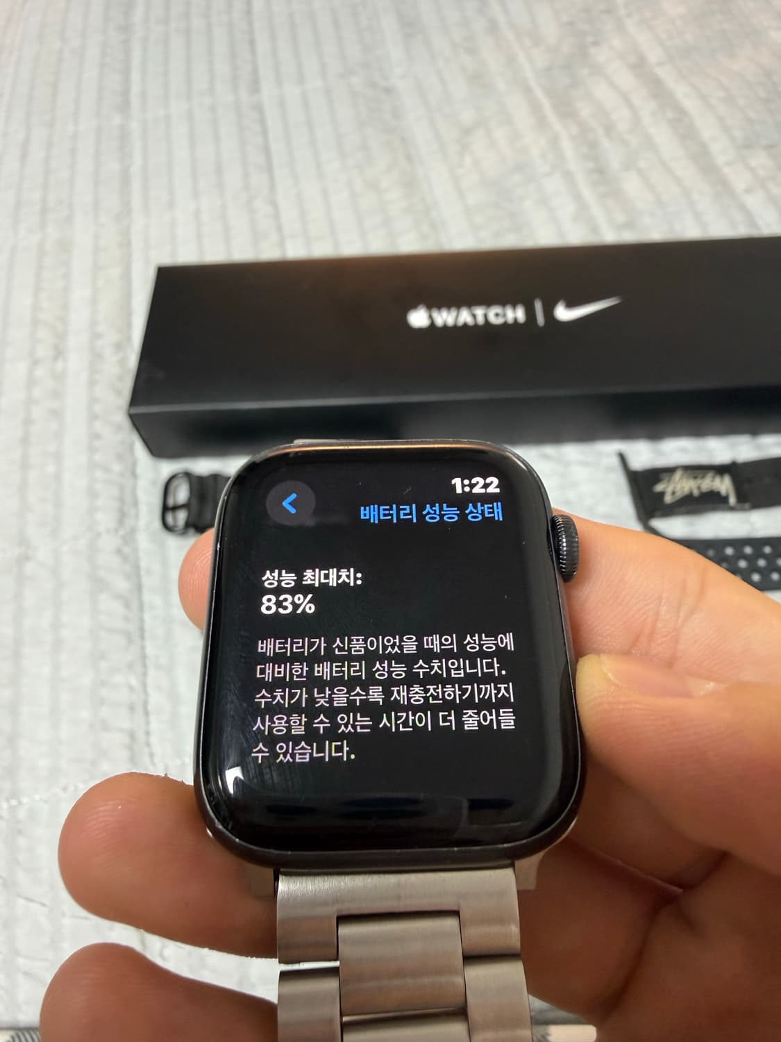 애플워치 se1 나이키 에디션 44mm 상품이미지3