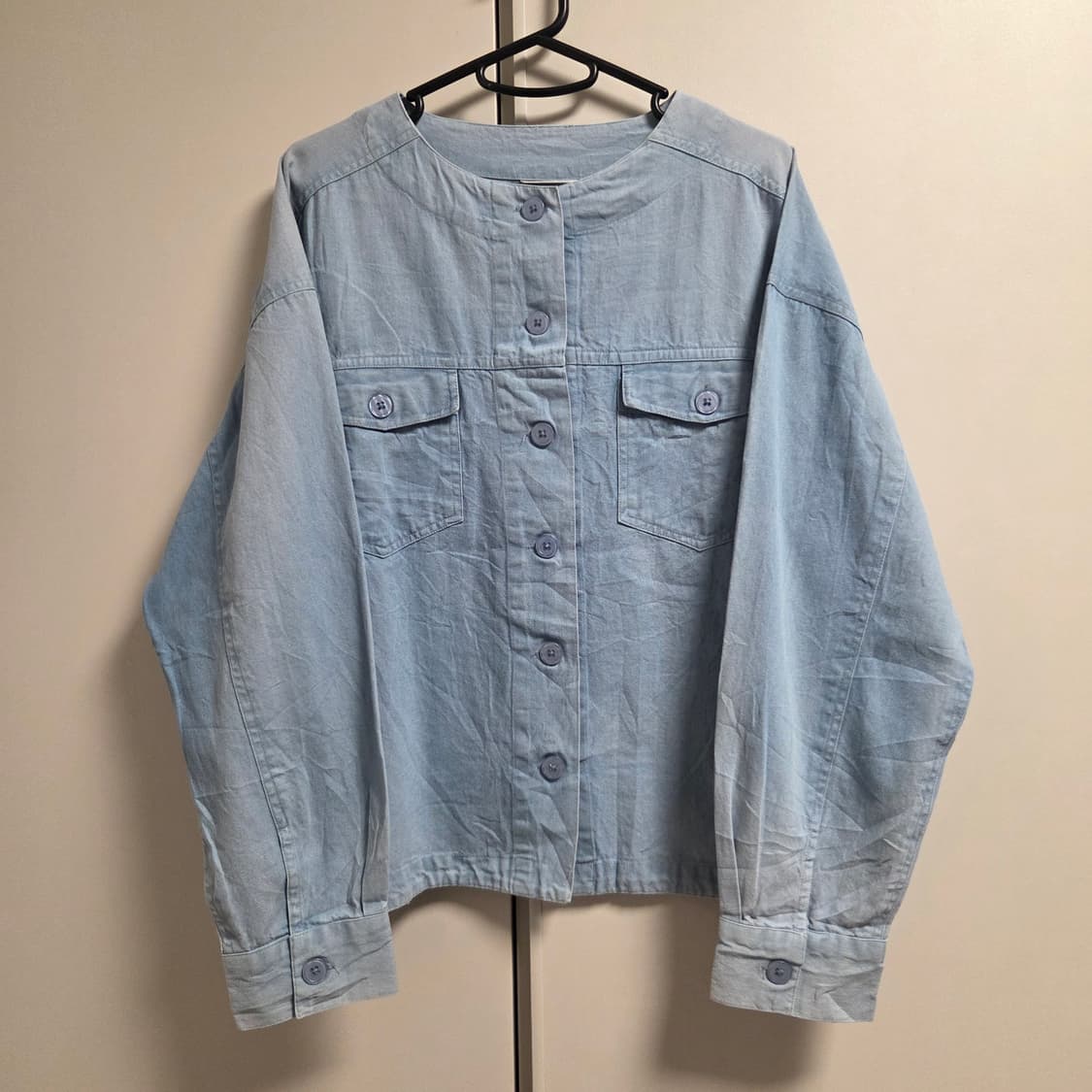 Pyumosso 재팬 데님 가디건 셔츠 L(100) 상품이미지1