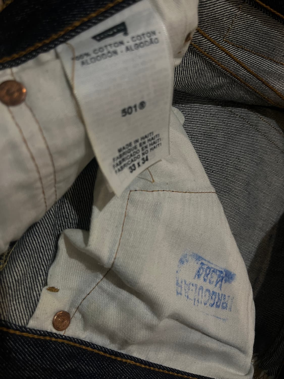 Levis 리바이스 501 2010년대 거의 새상품 32size 상품이미지7
