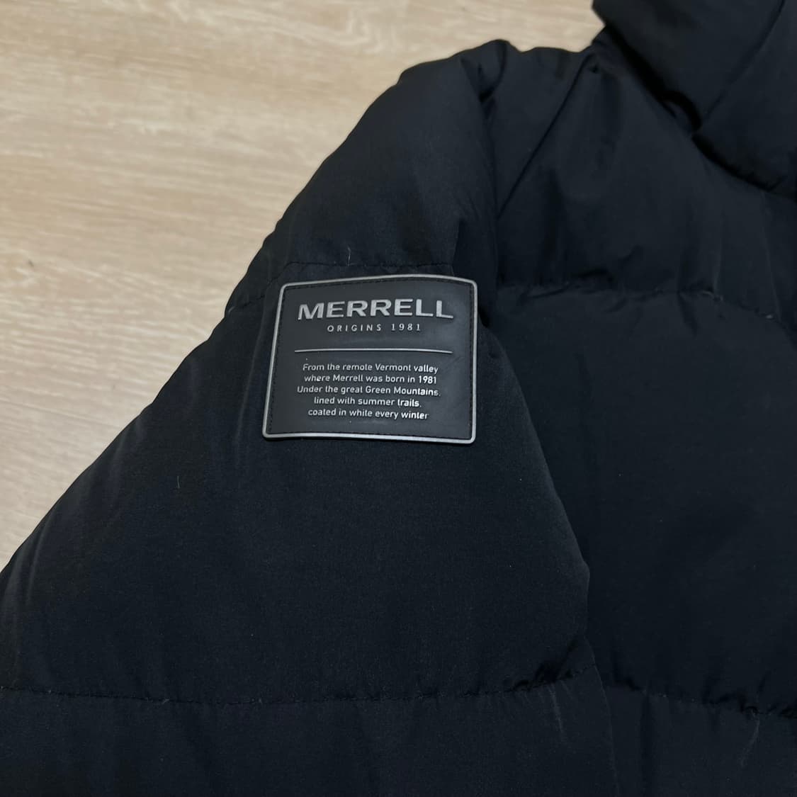 머렐 덕다운 하이넥 푸퍼 패딩 점퍼 [블랙] L/100 상품이미지5