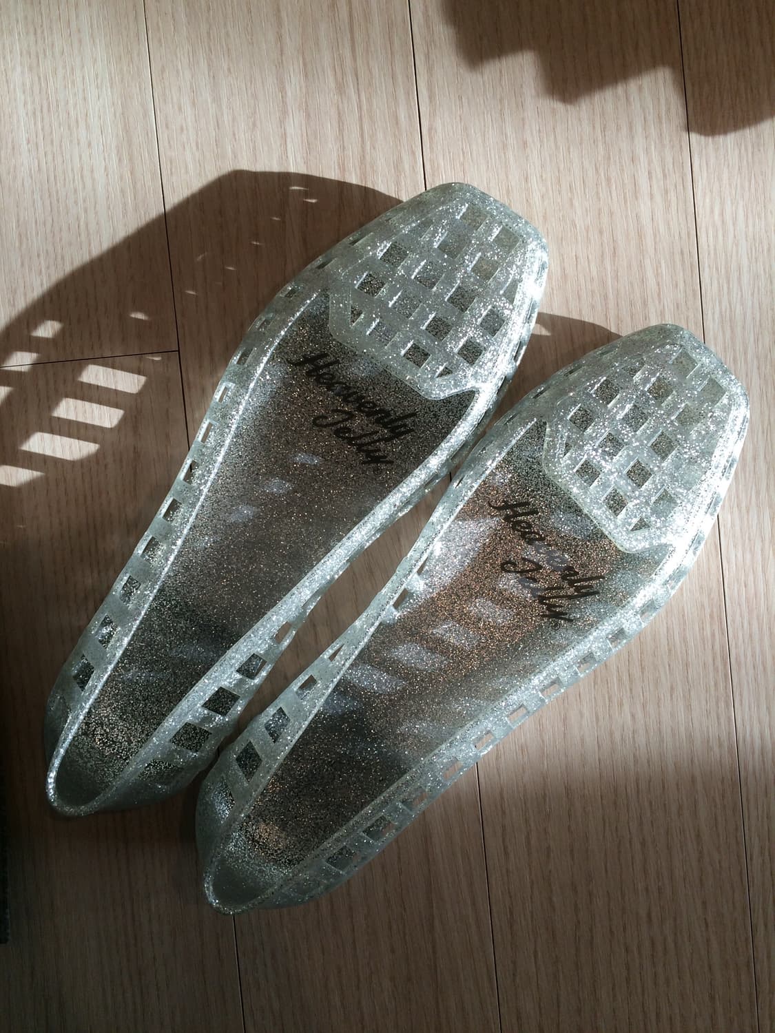 실버 펄 젤리 슈즈 225 상품이미지5