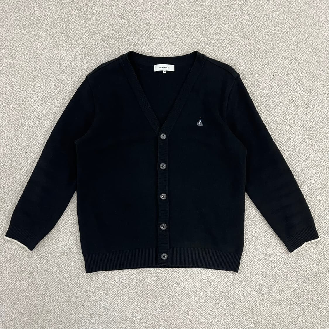 [160] 빈폴 여성 키즈 코튼 니트 가디건 0114M1 상품이미지1