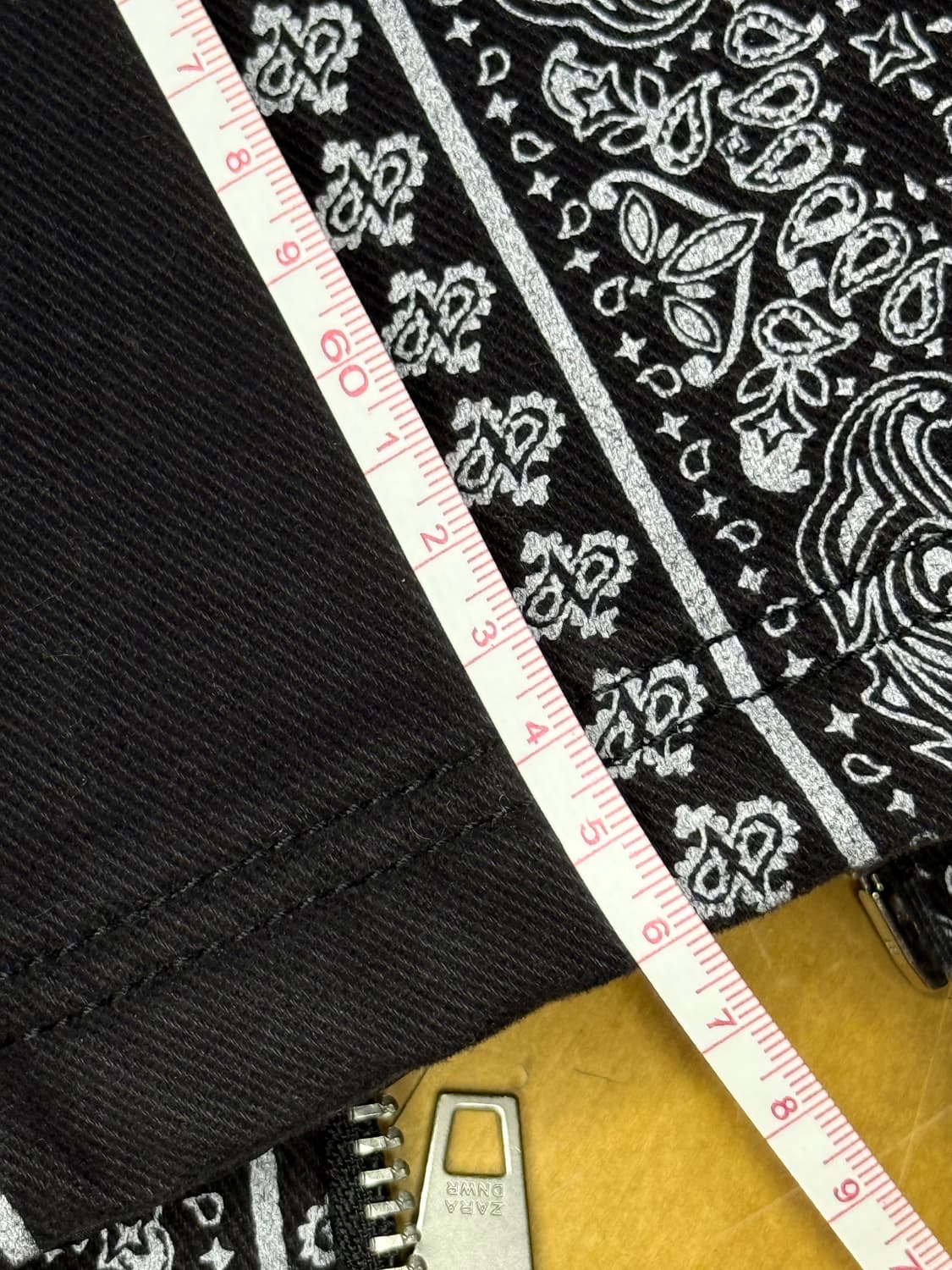 Zara AW22 paisley quilted jacket 상품이미지5